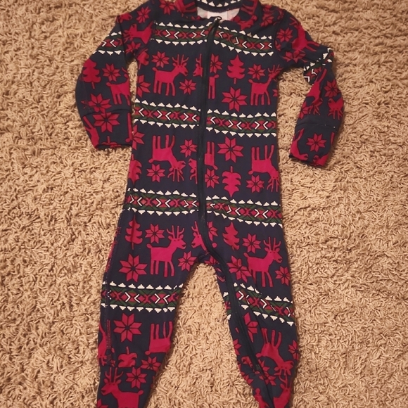 Hanna Andersson Other - Hanna Andersson Red and Navy Kids One Piece 12-18 Months